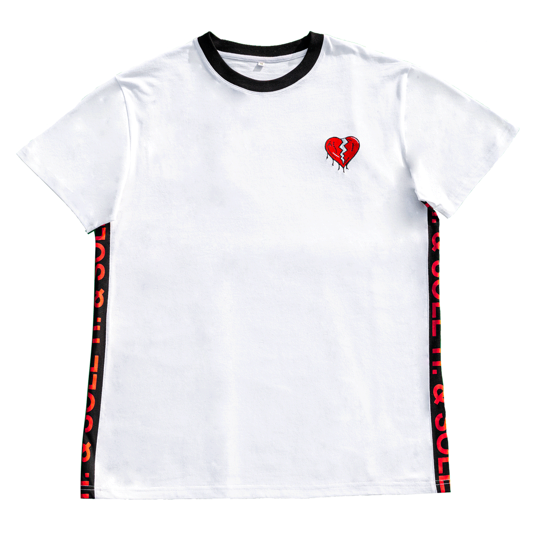 Soleful T-Shirt (White/Red)
