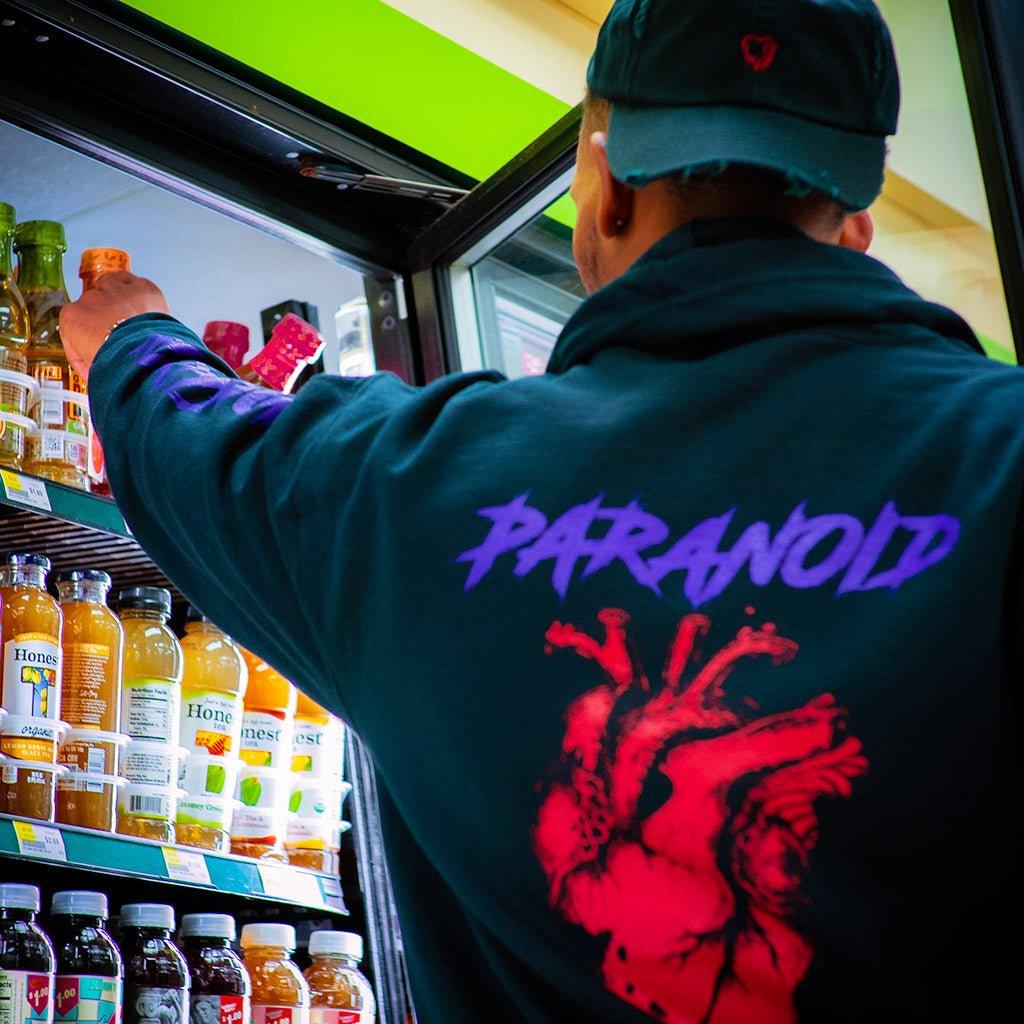 "Paranoid" Hoodie - hsolestudios.com